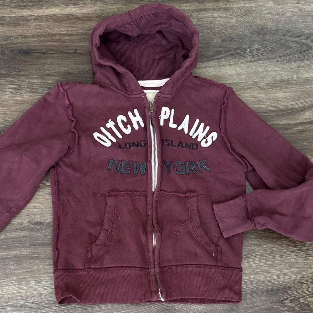 Maroon Hoodie.